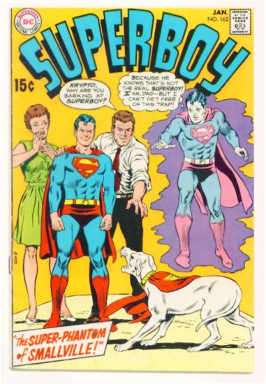 SUPERBOY #162 DC Comics 1970