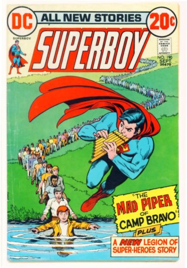 SUPERBOY #190 DC Comics 1972