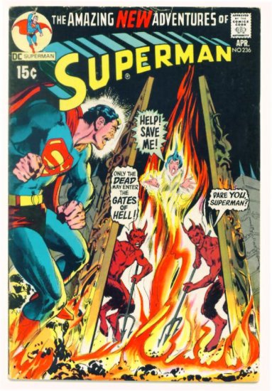 SUPERMAN #236 DC Comics 1971 Neal Adams