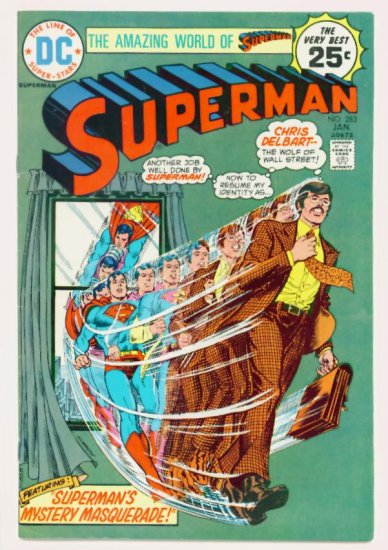 SUPERMAN #283 DC Comics 1975 Mr. Mxyzptlk