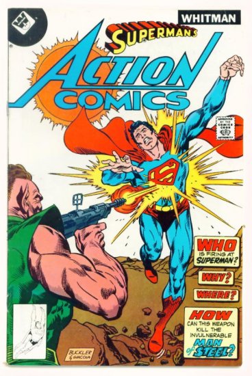 ACTION COMICS #486 1978 Whitman Variant Superman