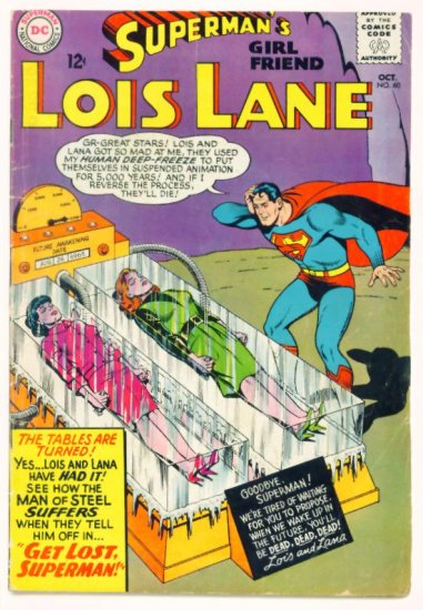 LOIS LANE #60 DC Comics 1965 Superman Lana Lang