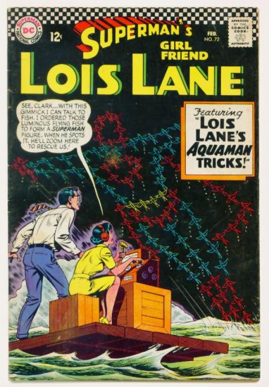 LOIS LANE #72 DC Comics 1967 Superman
