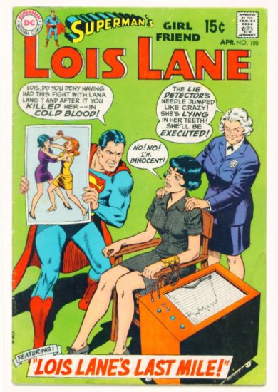 LOIS LANE #100 DC Comics 1970 Superman and Batman