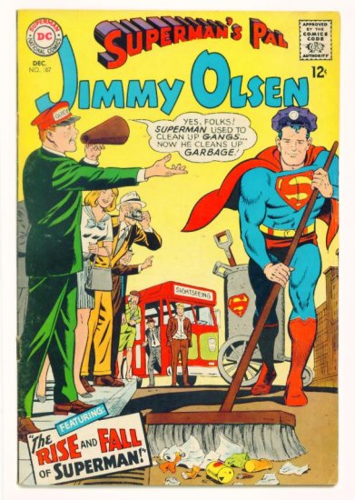 JIMMY OLSEN Superman's Pal #107 DC Comics 1967