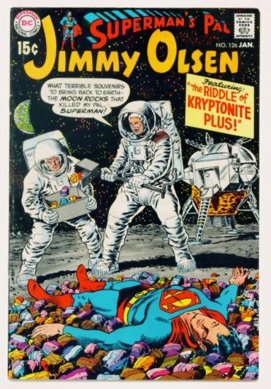 JIMMY OLSEN Superman's Pal #126 DC Comics 1970