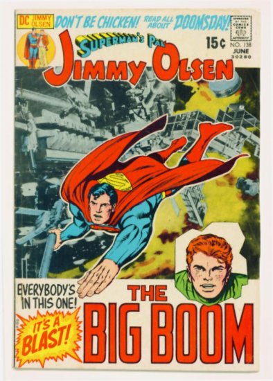 Superman JIMMY OLSEN #138 DC Comics 1971 Jack Kirby GIANT