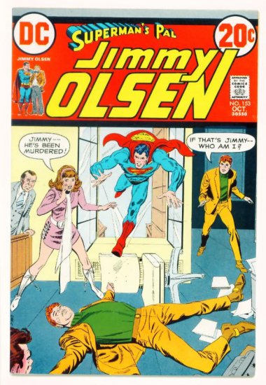 Supermans Pal JIMMY OLSEN #153 DC Comics 1972 Very Fine