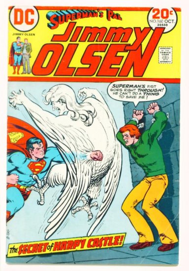 JIMMY OLSEN #160 DC Comics 1973 Superman's Pal