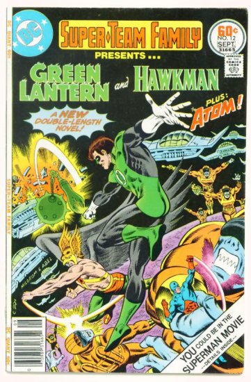 SUPER-TEAM FAMILY #12 DC Comics 1977 Green Lantern Atom