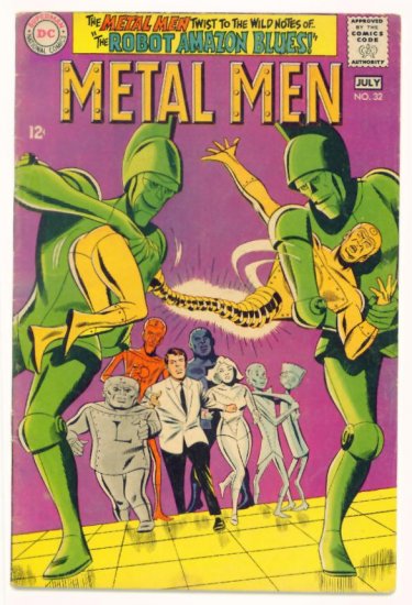 METAL MEN #32 DC Comics 1968