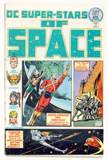 ATOMIC KNIGHTS ORIGIN DC SUPER-STARS #2 DC Comics 1976