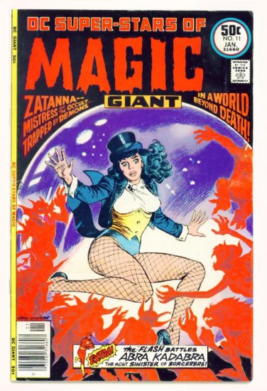 ZATANNA the MAGICIAN DC SUPER-STARS #11 DC Comics 1977
