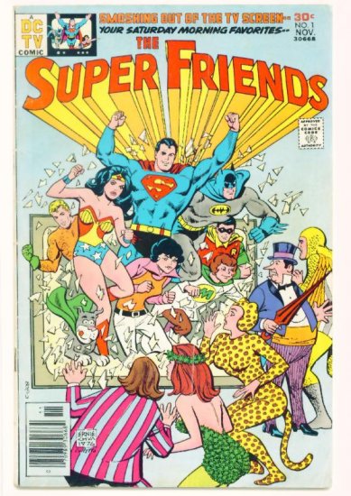 SUPER FRIENDS #1 DC COMICS 1979 Wonder Woman Batman