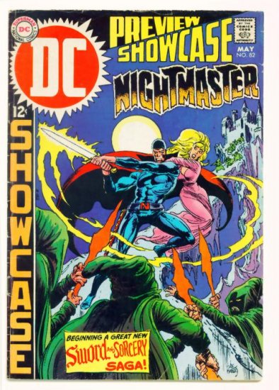 NIGHTMASTER Showcase #82 DC Comics 1969 1st appearance