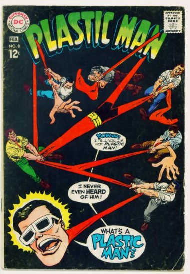 PLASTIC MAN #8 DC Comics 1968
