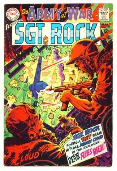 Sgt Rock OUR ARMY AT WAR #191 DC Comics 1968