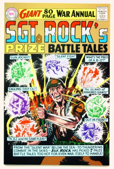 SGT ROCK PRIZE BATTLE TALES 80 PAGE GIANT Replica Edition DC Comics 2000