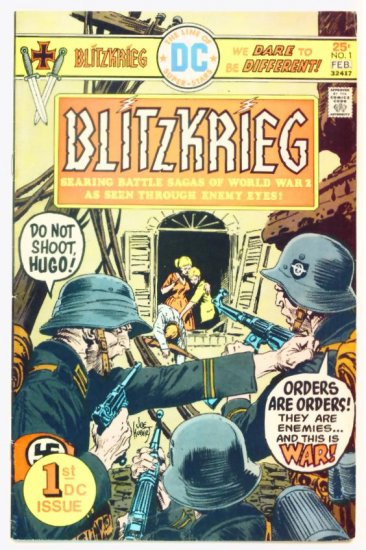 BLITZKRIEG #1 DC War Comic 1976