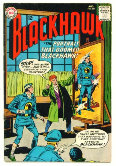 BLACKHAWK #187 DC Comics 1963