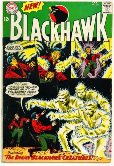 BLACKHAWK #201 DC Comics 1964