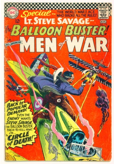 ALL AMERICAN MEN OF WAR #116 DC Comics 1966