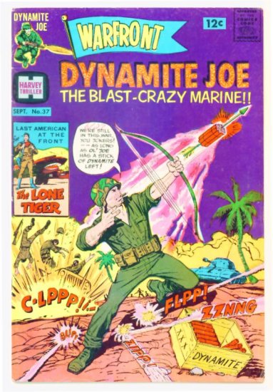 WARFRONT #37 Harvey Comics 1966 Dynamite Joe WALLY WOOD