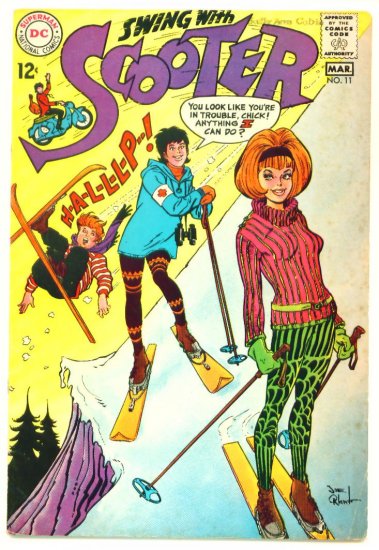 SWING with SCOOTER #11 DC Comics 1968 Joe Orlando