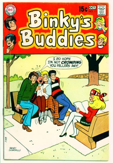 BINKY'S BUDDIES #11 DC Comics 1970 Teen Humor