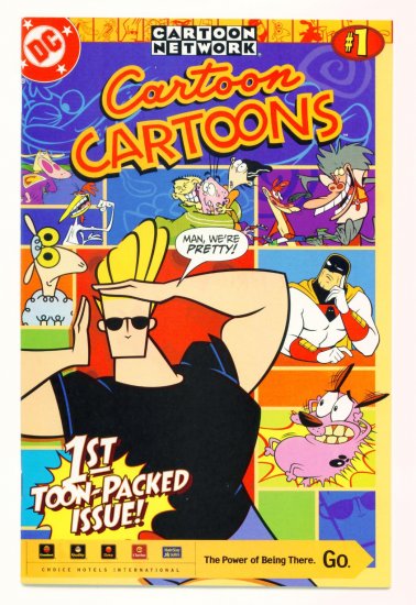 CARTOONS #1 DC Comics 2001 Cartoon Network Johnny Bravo