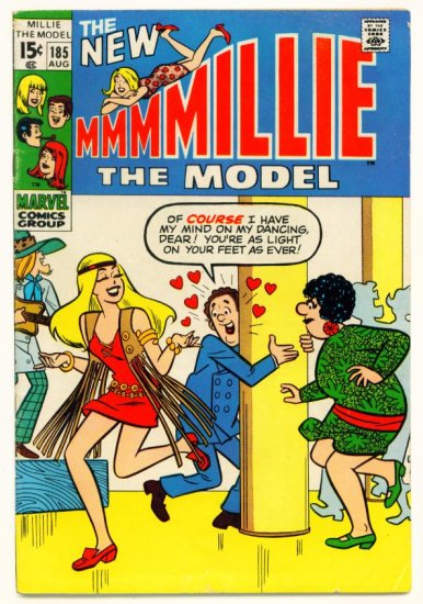 MILLIE the MODEL #185 Marvel Comics 1970