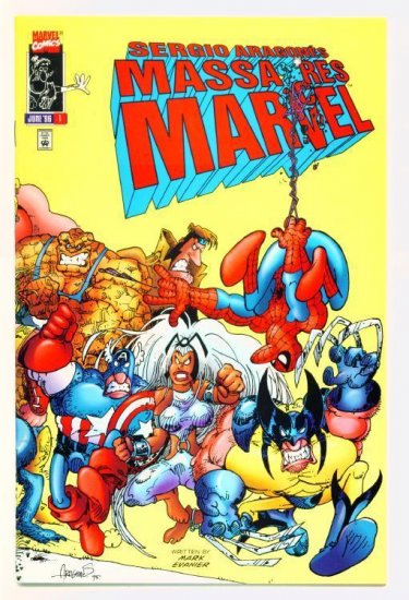 SERGIO ARAGONES MASSACRES MARVEL #1 Marvel Comics 1996