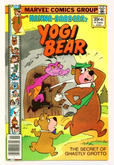 YOGI BEAR #1 Marvel Comics 1977 Hanna-Barbera FINE
