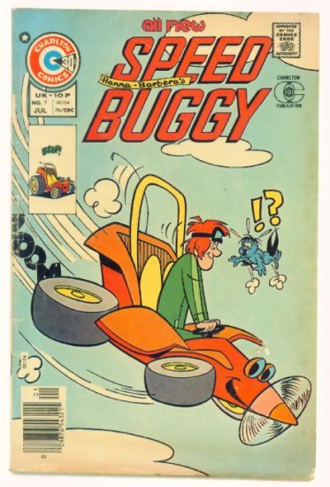 SPEED BUGGY #7 Charlton Comics 1976 Hanna-Barbera