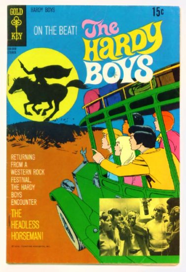 The HARDY BOYS #3 Gold Key Comics 1970 Cartoon