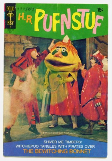 HR PUFNSTUF #4 Gold Key Comics 1971 Sid and Marty Krofft