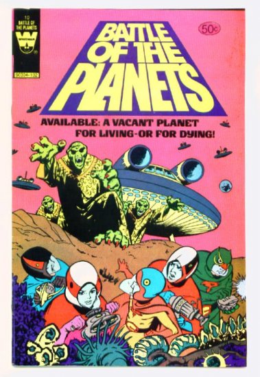 BATTLE of the PLANETS #10 Whitman Comics 1980 LAST ISSUE