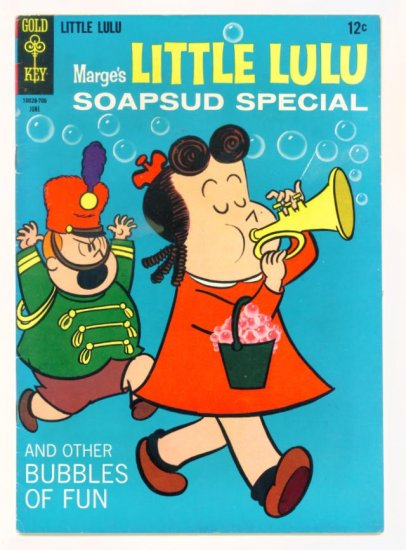 Marges LITTLE LULU #184 Gold Key Comics 1967 Soapsud Special