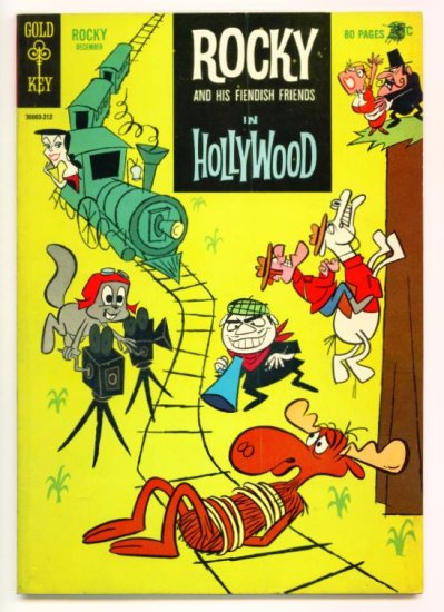 ROCKY and His Fiendish Friends #2 Gold Key Comics 1962 Bullwinkle GIANT