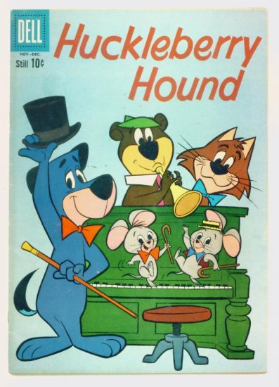 HUCKLEBERRY HOUND #8 Dell Comics 1960 Hanna-Barbera