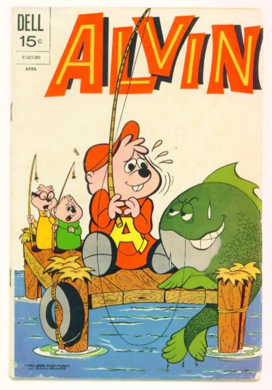 ALVIN #24 Dell Comics 1972 and the Chipmunks