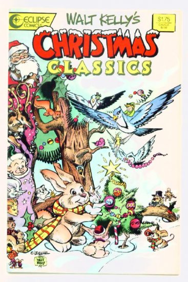 WALT KELLY 's CHRISTMAS CLASSICS #1 Eclipse Comics 1987