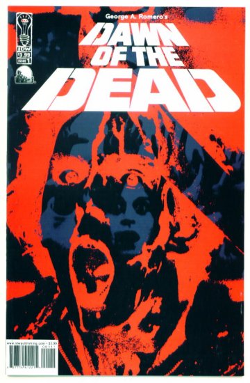 DAWN of the DEAD #1 IDW Comics 2004 George Romero