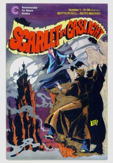 SHERLOCK HOLMES SCARLET in GASLIGHT #1 Eternity Comics