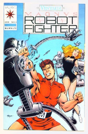VINTAGE MAGNUS ROBOT FIGHTER #1 Valiant Comics 1992