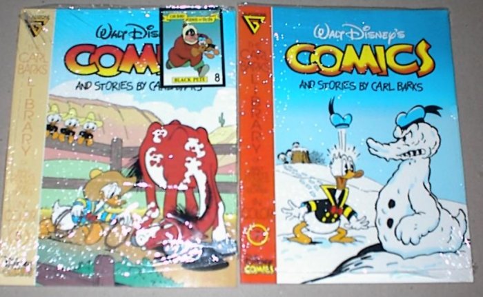 CARL BARKS LIBRARY #5 and #7 Gladstone Comics 1992 Lot
