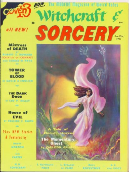 WITCHCRAFT AND SORCERY #5 Fantasy Publishing 1971