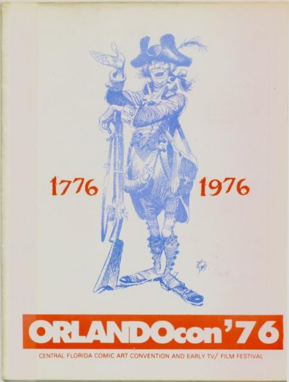ORLANDOcon 1976 Comic art Program Guide Jack Davis