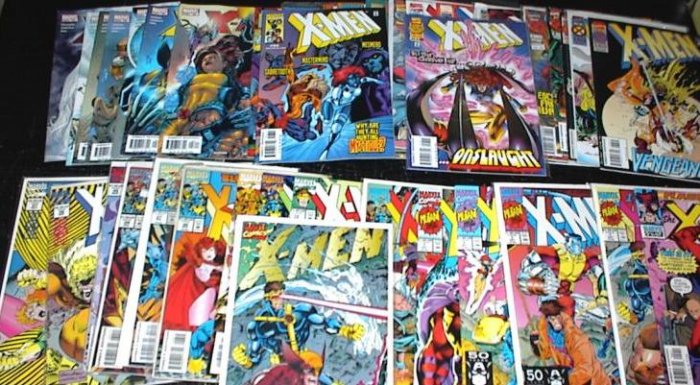 The X-MEN Lot of 40 Marvel Comics #1 - #167 1991 -2005
