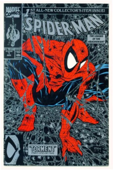 SPIDER-MAN #1 Marvel Comics 1990 NM Silver Direct